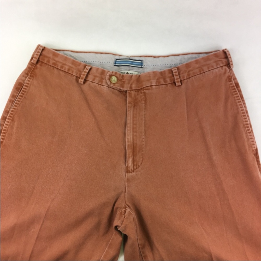 33 x 30 Peter Millar Pima Cotton Khaki Pant British tan